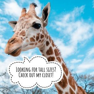 Looking for tall sizes? Check out my closet!